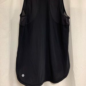 Black Lululemon tank top